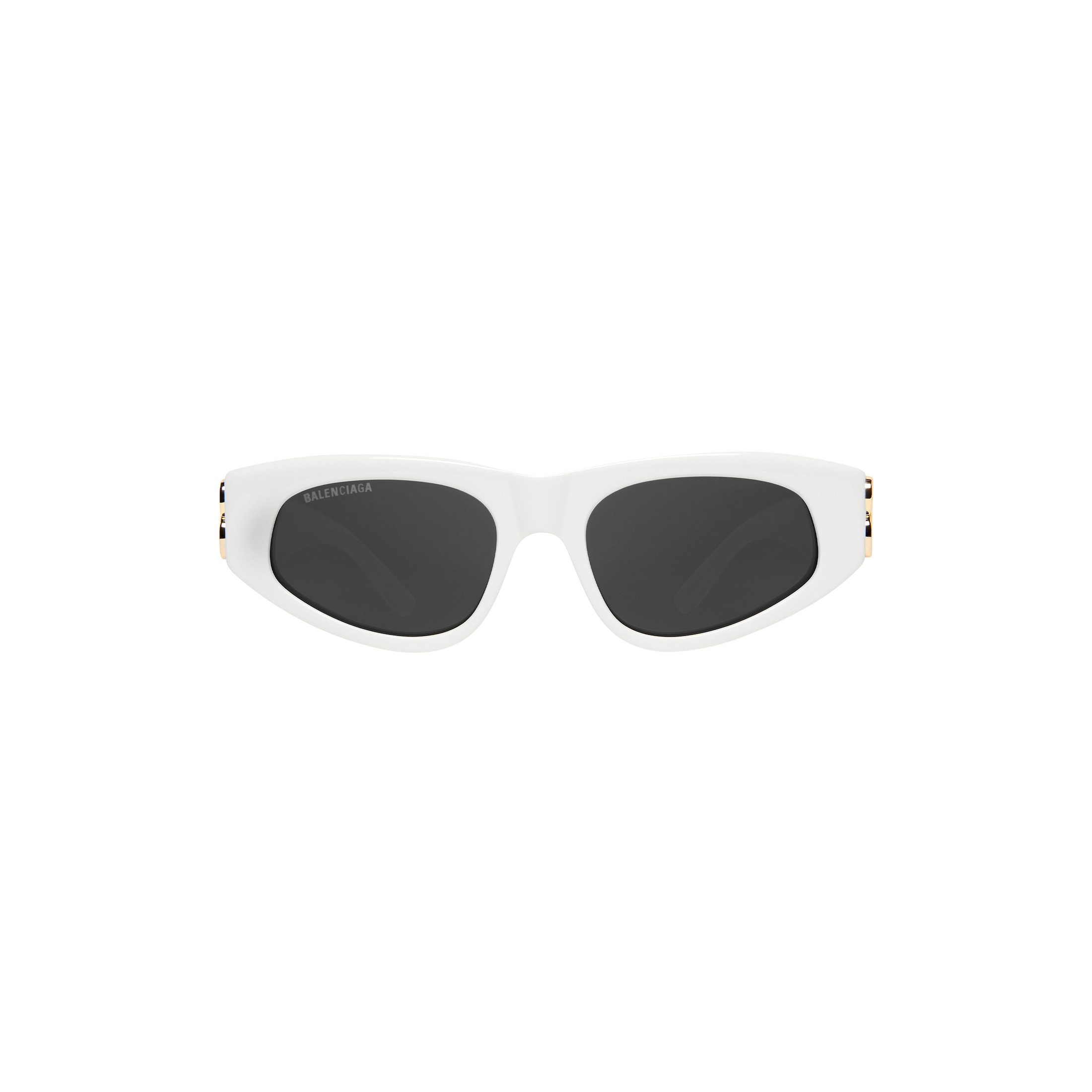 Women’s Dynasty D-frame Sunglasses in White - Image 1